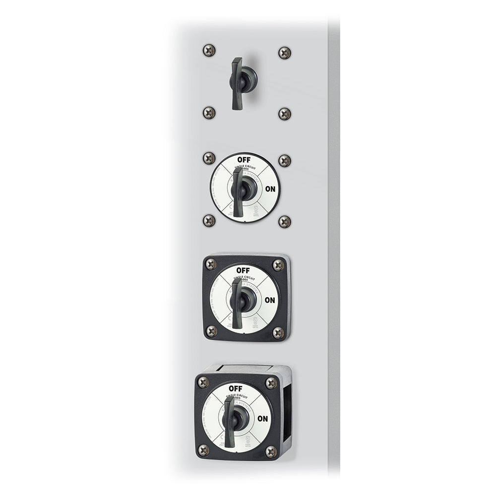 Blue Sea Systems, Blue Sea 6005200 Battery Switch Single Circuit ON-OFF - Black