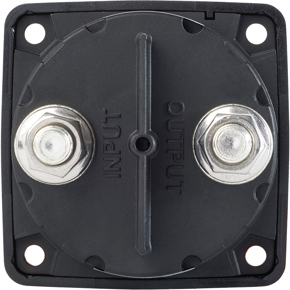 Blue Sea Systems, Blue Sea 6005200 Battery Switch Single Circuit ON-OFF - Black