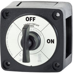 Blue Sea Systems, Blue Sea 6005200 Battery Switch Single Circuit ON-OFF - Black