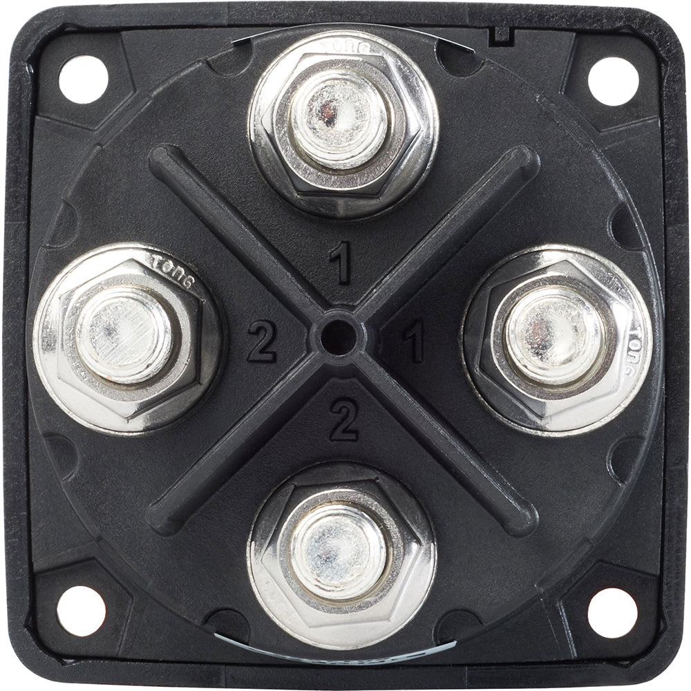 Blue Sea Systems, Blue Sea 6010200 Battery Switch Dual Circuit - Black
