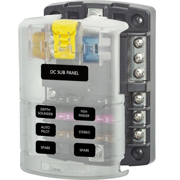 Blue Seas, Stblade Fuse Block 6 Circuit