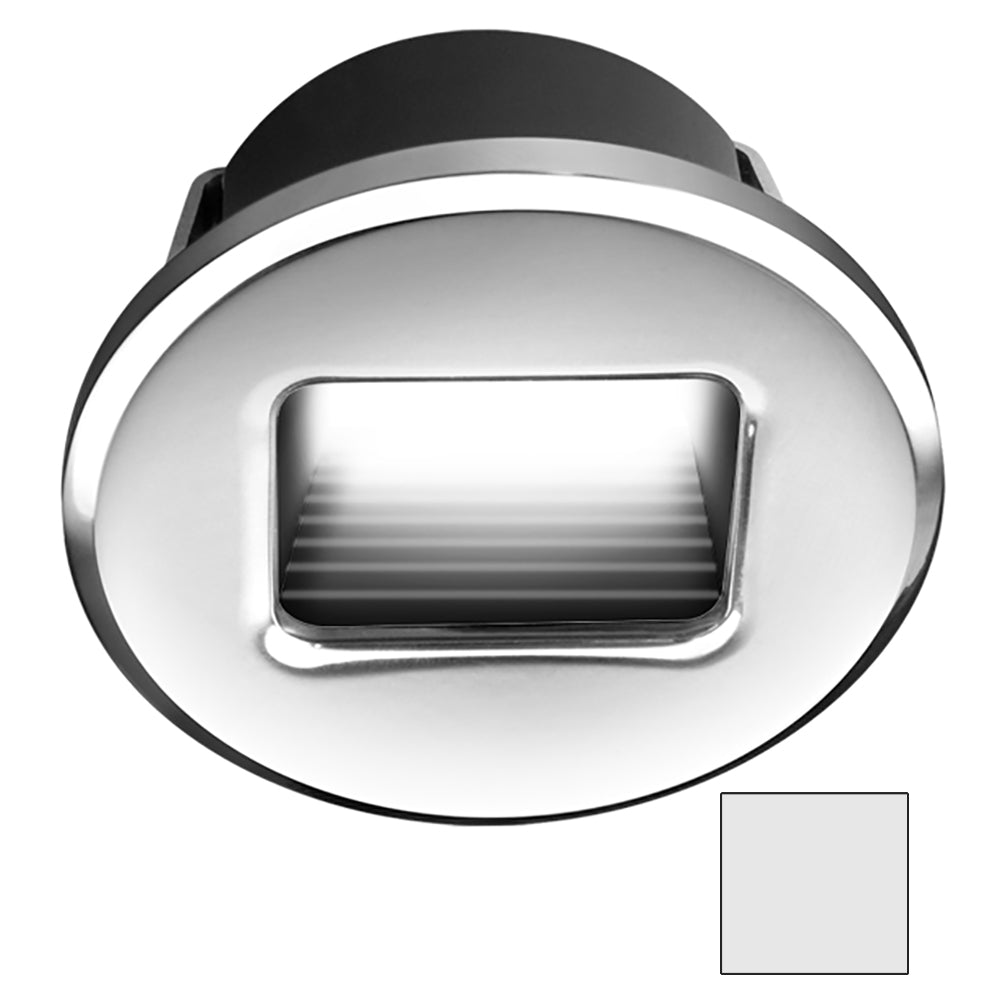 I2Systems Inc, i2Systems Ember E1150Z Snap-In - Polished Chrome - Round - Cool White Light