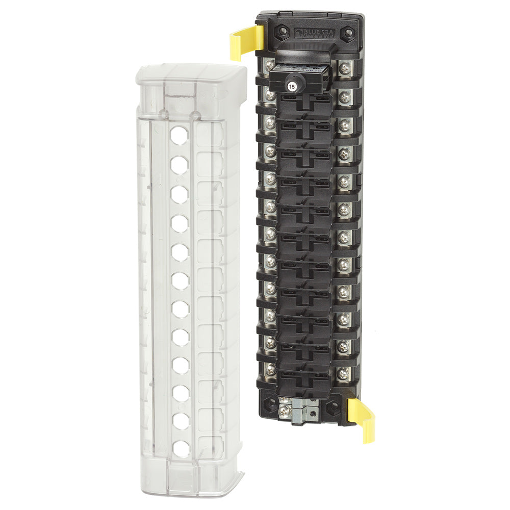 Blue Sea Systems, Blue Sea 5051 ST CLB Circuit Breaker Block - 12 Position