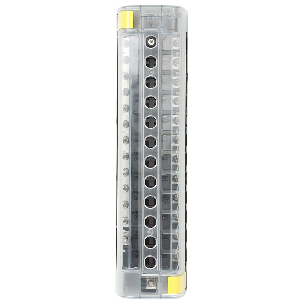 Blue Sea Systems, Blue Sea 5054 ST CLB Circuit Breaker Block - 12 Position w/Negative Bus