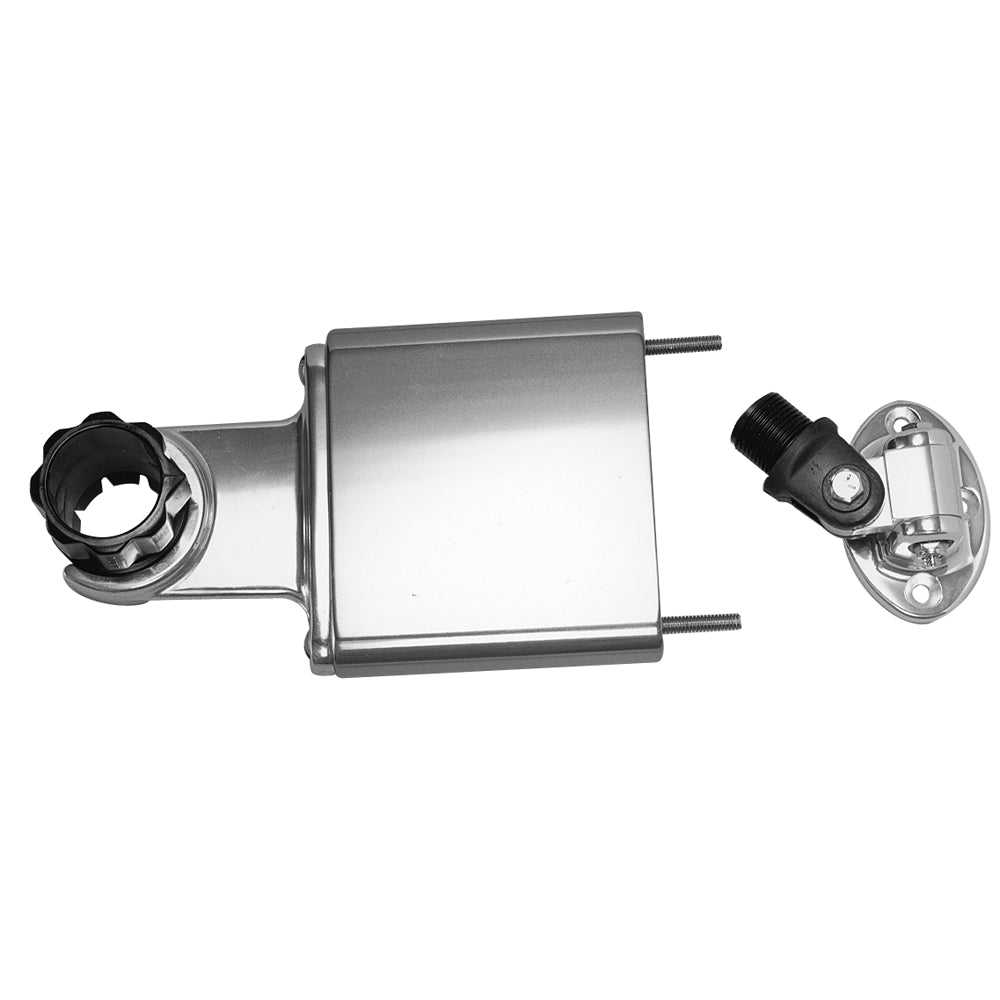 Rupp Marine, Rupp Standard Antenna Mount Support w/4-Way Base, Spacer & 1.5" Collar