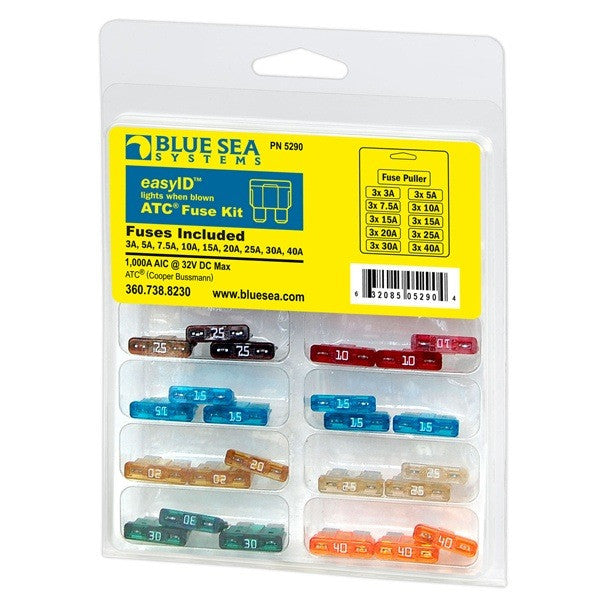 Blue Seas, Atc Fuse Asst 31Pc