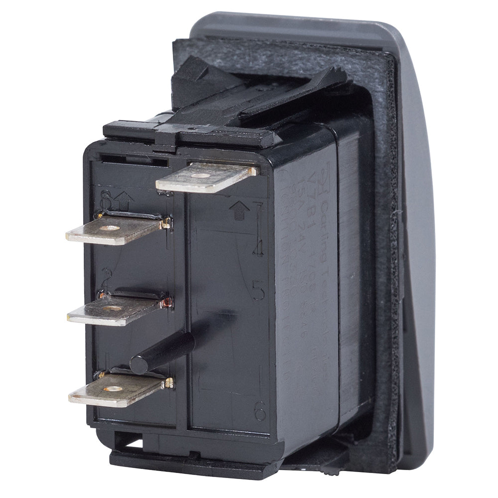 Blue Sea Systems, Blue Sea 7945 Contura III Switch SPDT - (ON)-OFF-ON - Black