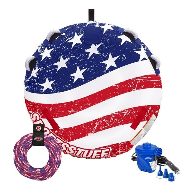 Airhead, SPORTSSTUFF Stars & Stripes Towable Kit, 1 Rider