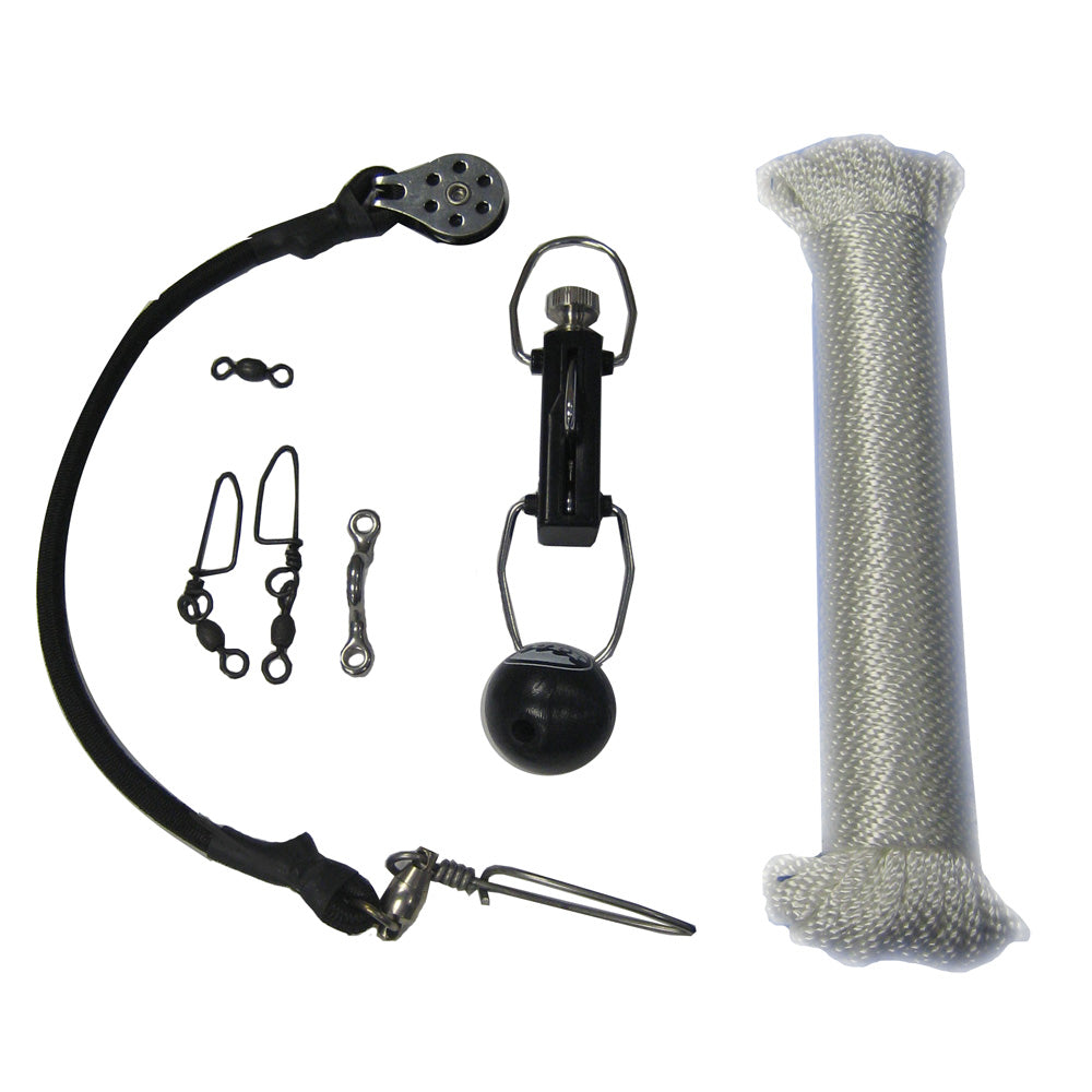 Rupp Marine, Rupp Center Rigging Kit w/Klickers - White Nylon 50'