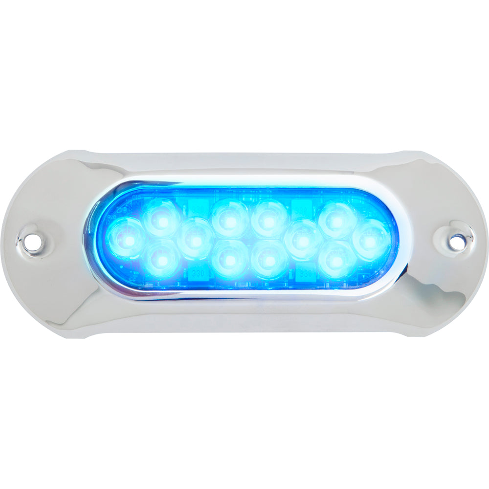 Attwood Marine, Attwood Light Armor Underwater LED Light - 12 LEDs - Blue