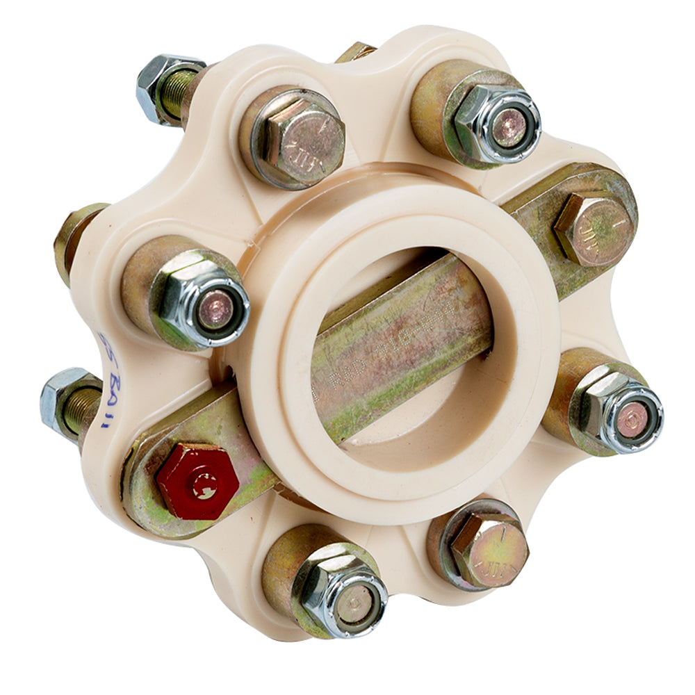 R & D Marine, R & D Flexible Shaft Coupling f/5" B/W, Hurth - 8HP/100RPM Capacity