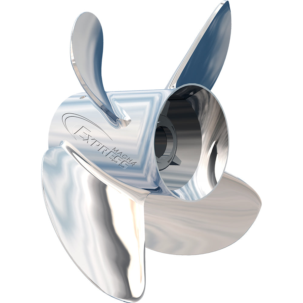 Turning Point Propellers, Turning Point Express® Mach4™ - Right Hand - Stainless Steel Propeller - EX-1417-4 - 4-Bl