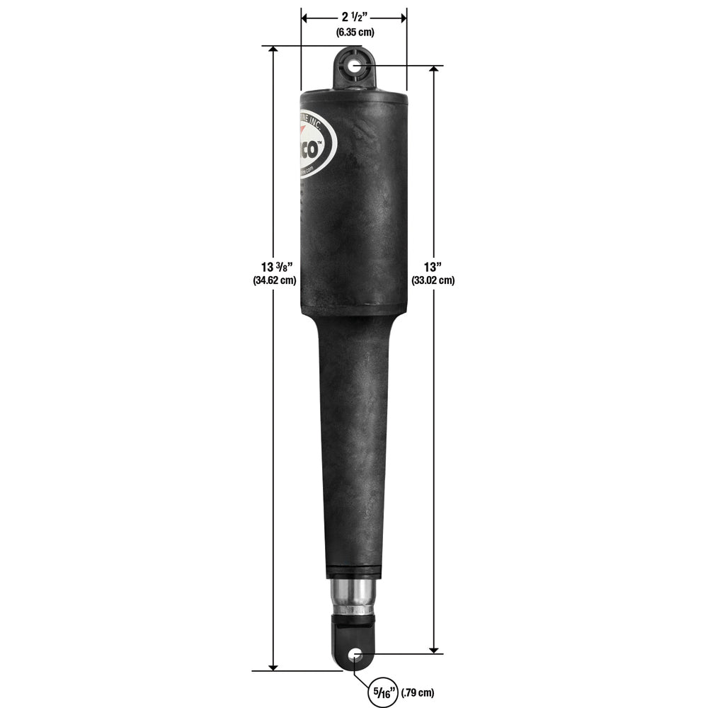 Lenco Marine, Lenco 102 Series Standard Actuator - 24V - 4-1/4" Stroke