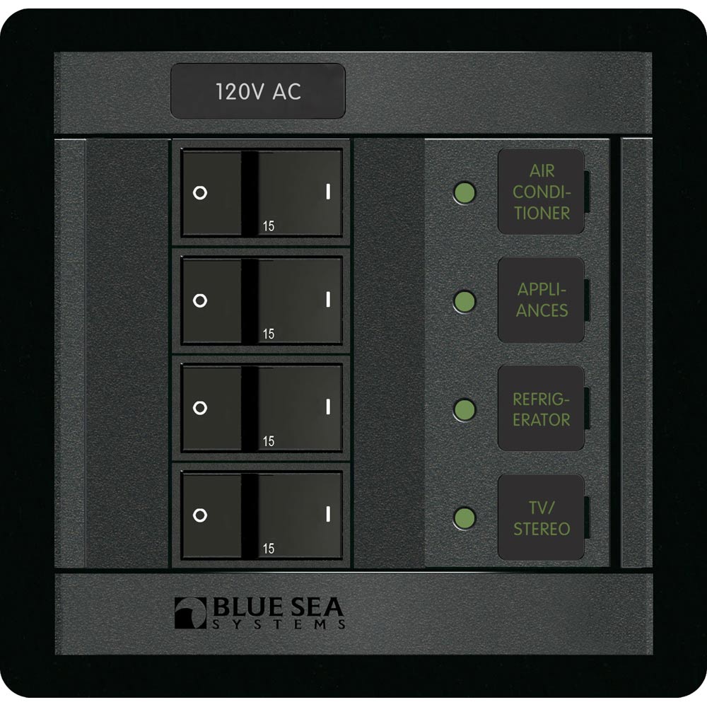 Blue Sea Systems, Blue Sea 1210 120V AC 4 Position