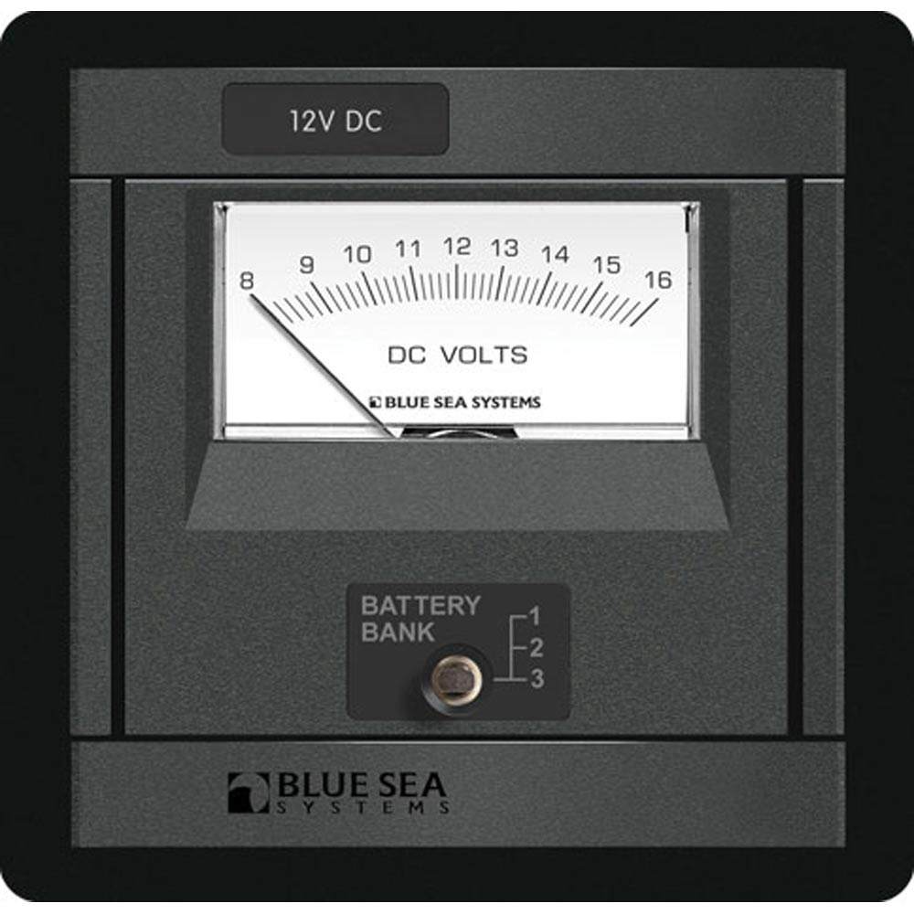 Blue Sea Systems, Blue Sea 1473 DC Analog Voltmeter Panel