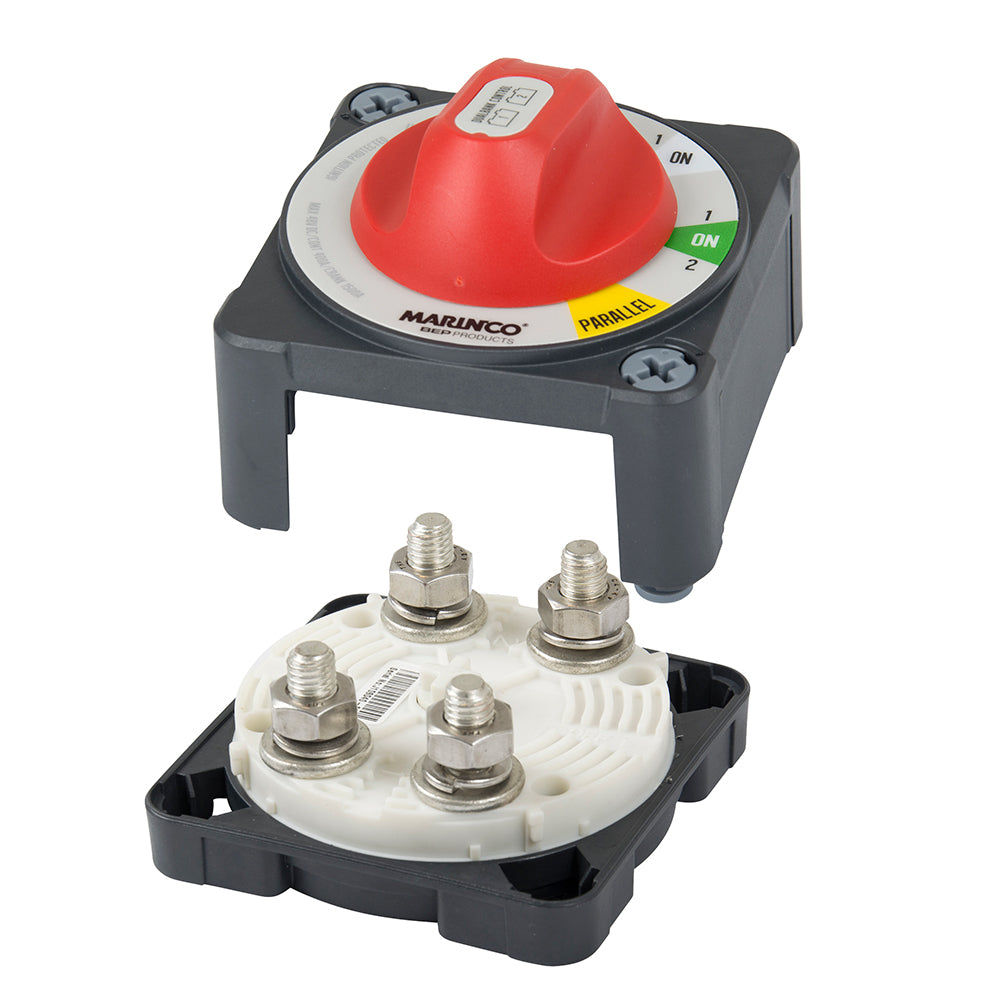 BEP Marine, BEP Pro Installer 400a EZ-Mount Dual Bank Control Battery Switch - MC10
