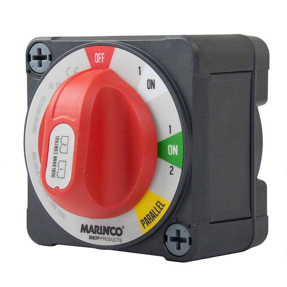 BEP Marine, BEP Pro Installer 400a EZ-Mount Dual Bank Control Battery Switch - MC10