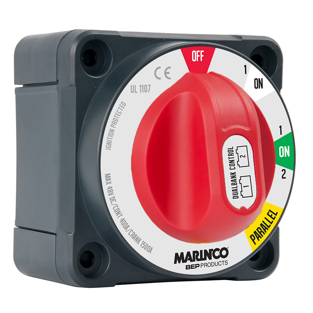 BEP Marine, BEP Pro Installer 400A Dual Bank Control Switch - MC10
