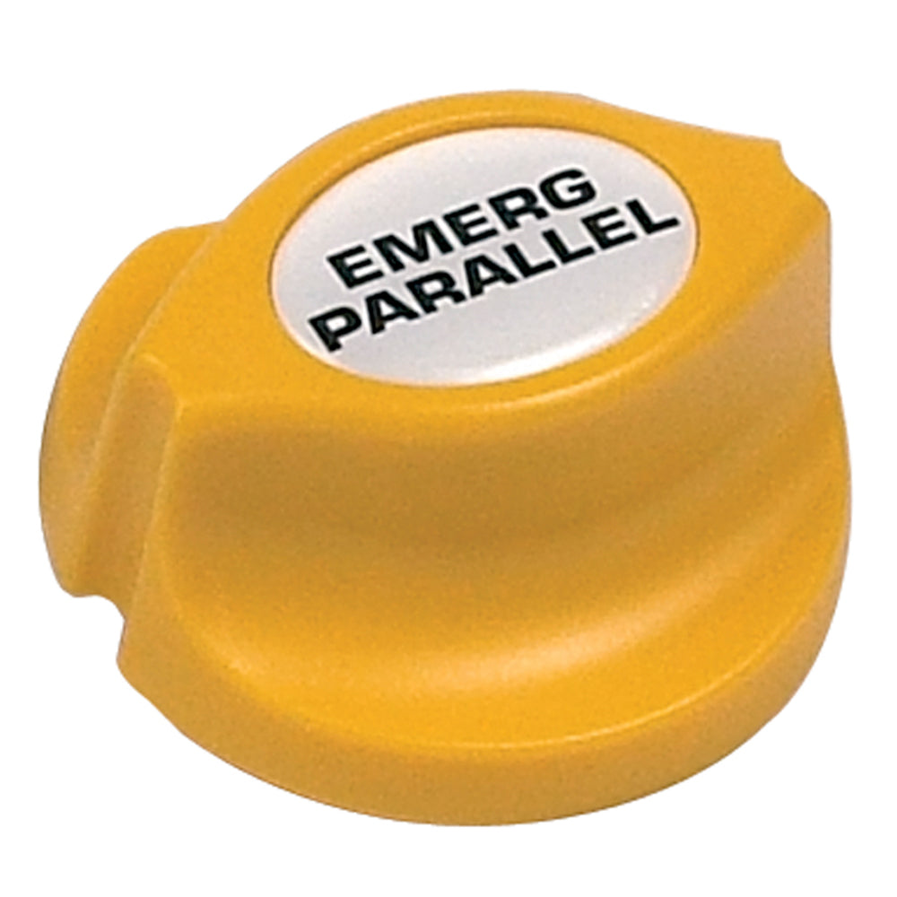 BEP Marine, BEP Emergency Parallel Battery Knob - Yellow - Easy Fit