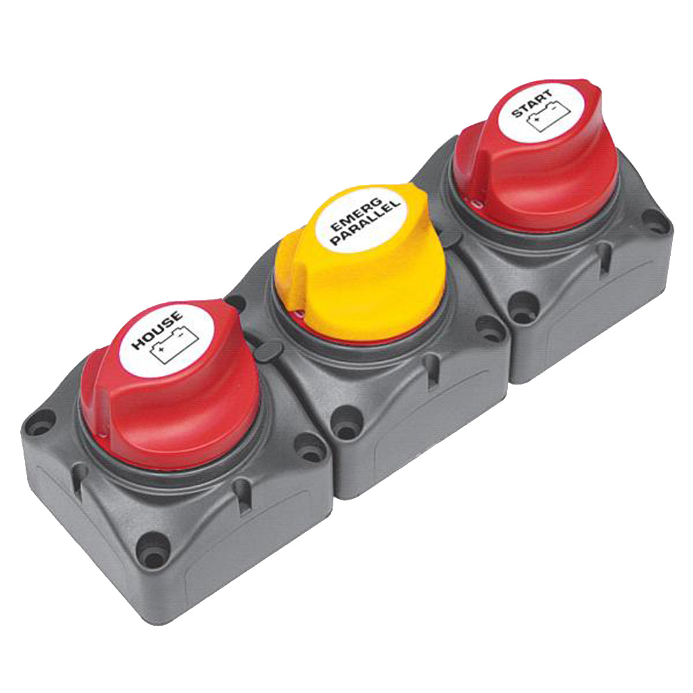 BEP Marine, BEP Battery Distribution Cluster f/Single Engine w/Two Dedicated Battery Banks - Horizontal Mounting