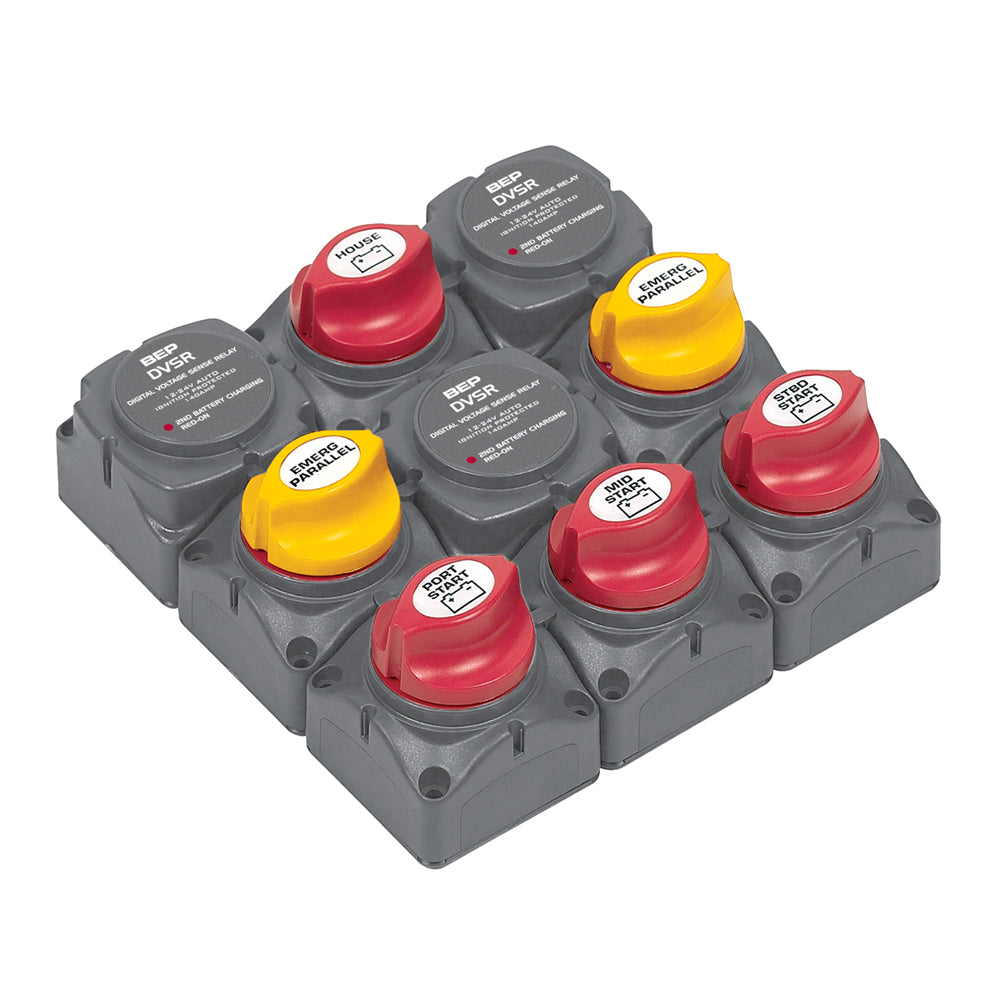 BEP Marine, BEP Battery Distribution Cluster f/Triple Outboard Engine w/Four Battery Banks