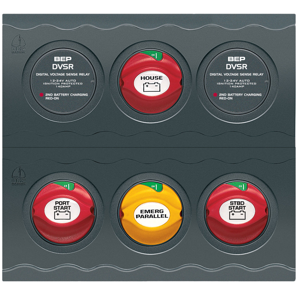 BEP Marine, BEP Battery Management Contour Connect Panel f/Twin Engines w/VSR's