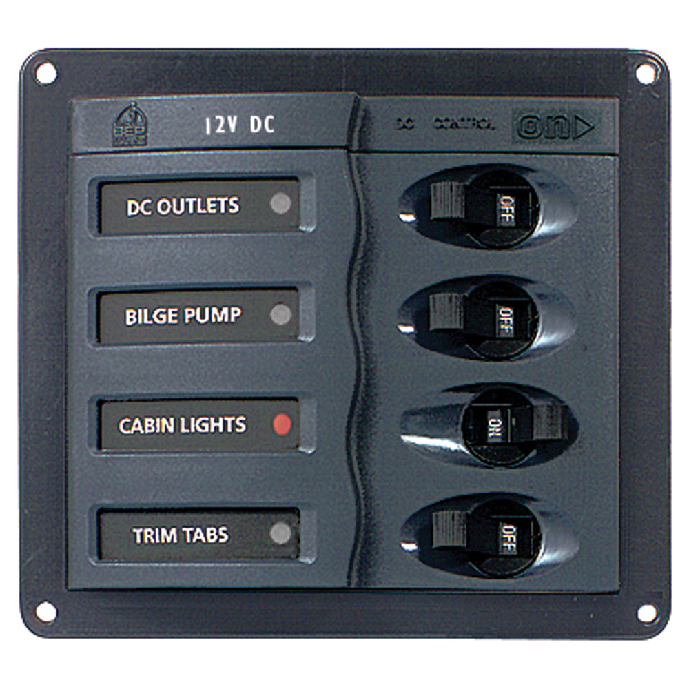 BEP Marine, BEP Circuit Breaker Panel - 4-Way