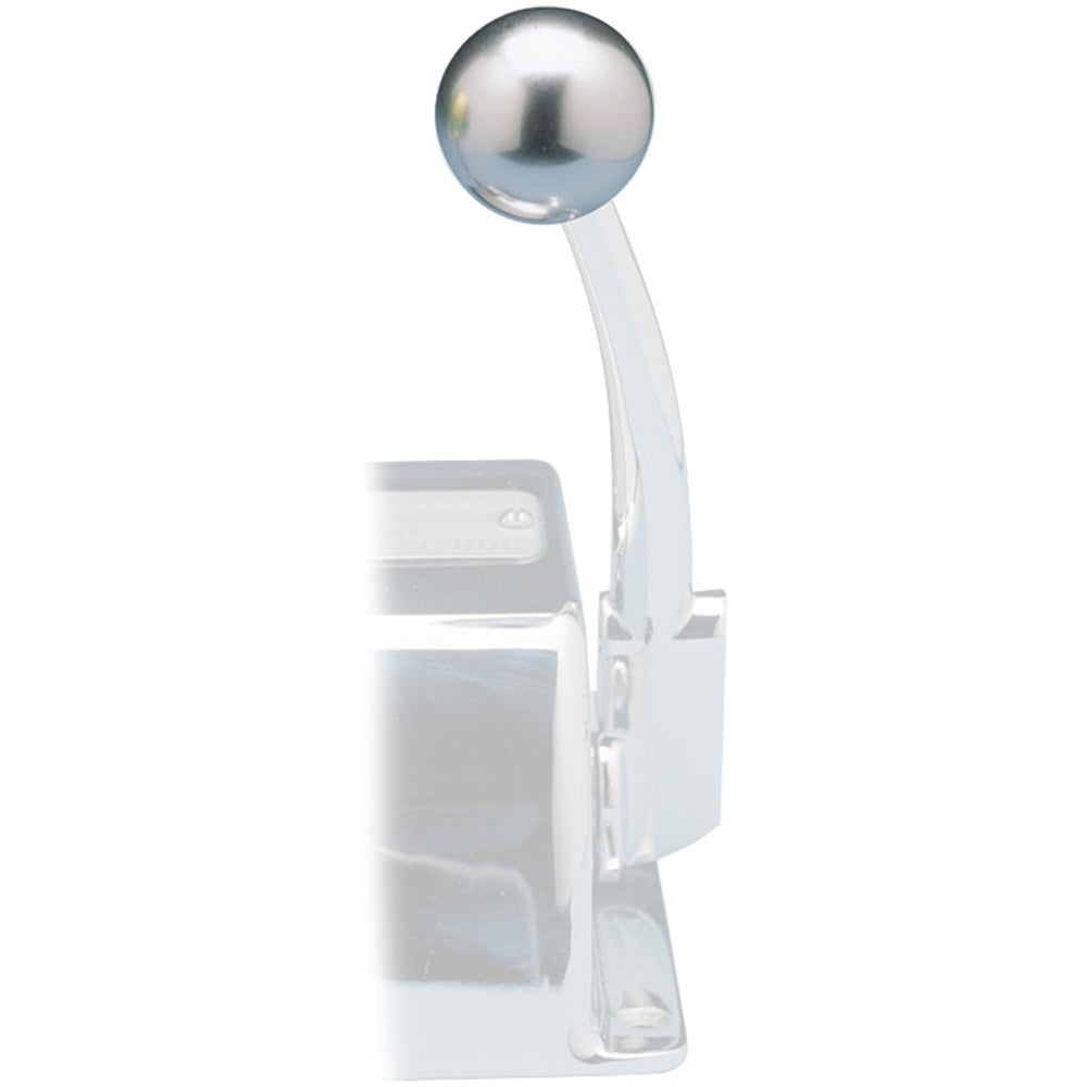 Rupp Marine, Rupp Control Knob Silver For Morse Controls (3/8-24 Thread)