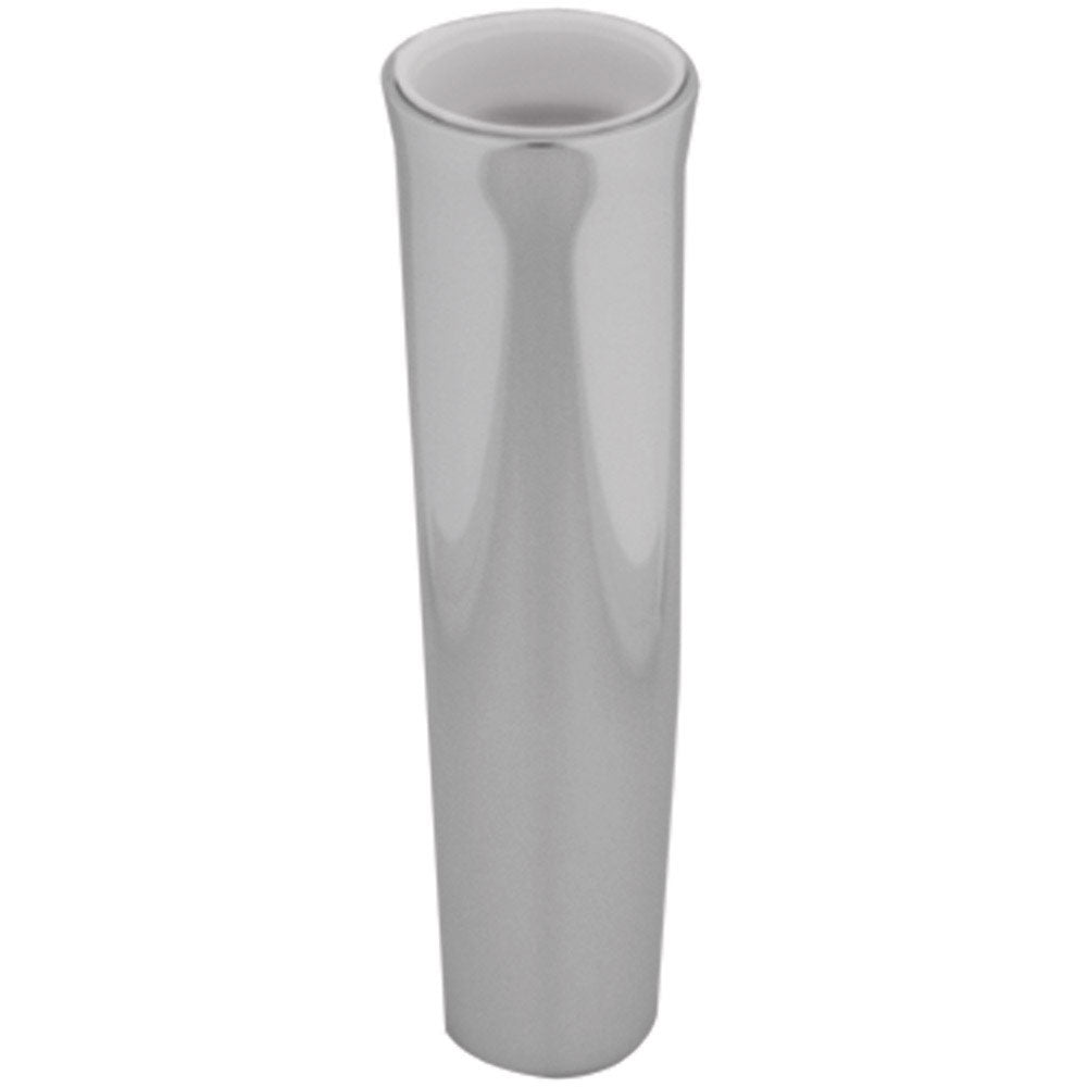 TACO Marine, TACO Flared Weld-On Rod Holder 9-3/4"L x 1-3/4"ID - White Liner Polished Finish