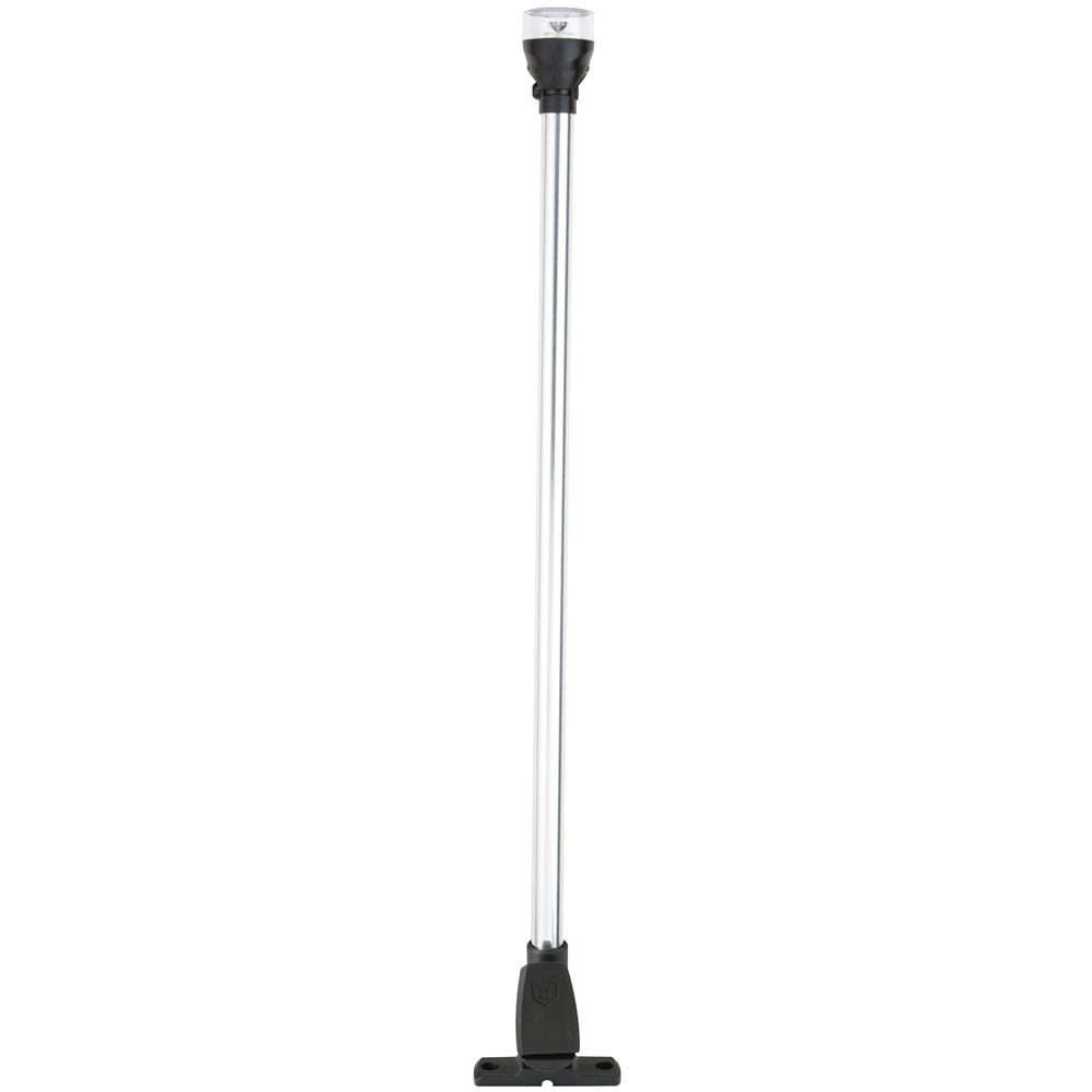 Attwood Marine, Attwood LightArmor Fold Down 12" All Around Light 2nm w/Cam-Lock Base