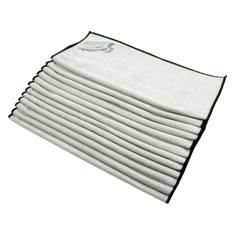 Shurhold Glass & Mirror Microfiber Towels - 12-Pack