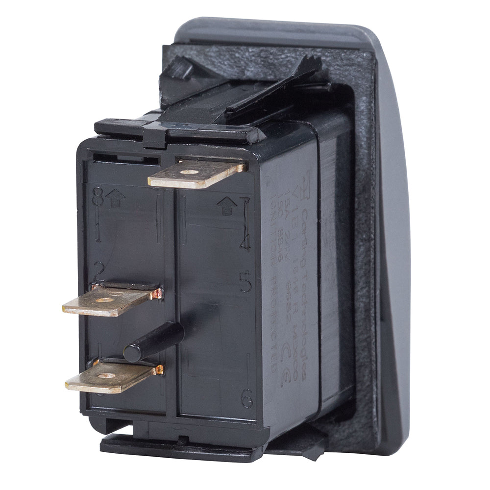 Blue Sea Systems, Blue Sea 7929 Contura II Switch SPST Black - OFF-ON