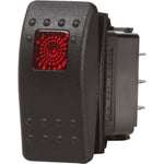 Blue Sea Systems, Blue Sea 7929 Contura II Switch SPST Black - OFF-ON
