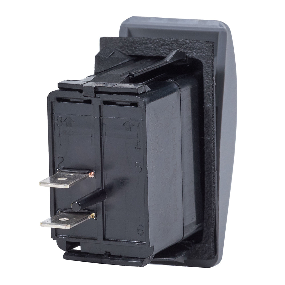 Blue Sea Systems, Blue Sea 7930 Contura II Switch SPST Black - OFF-(ON)