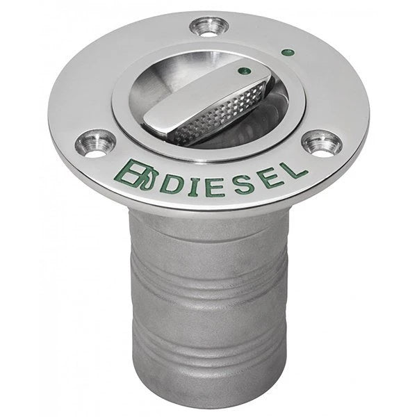 Whitecap Industries, Pkgd. 316 S.S. 1-1/2" Hose Deck Fill (EPA) - DIESEL