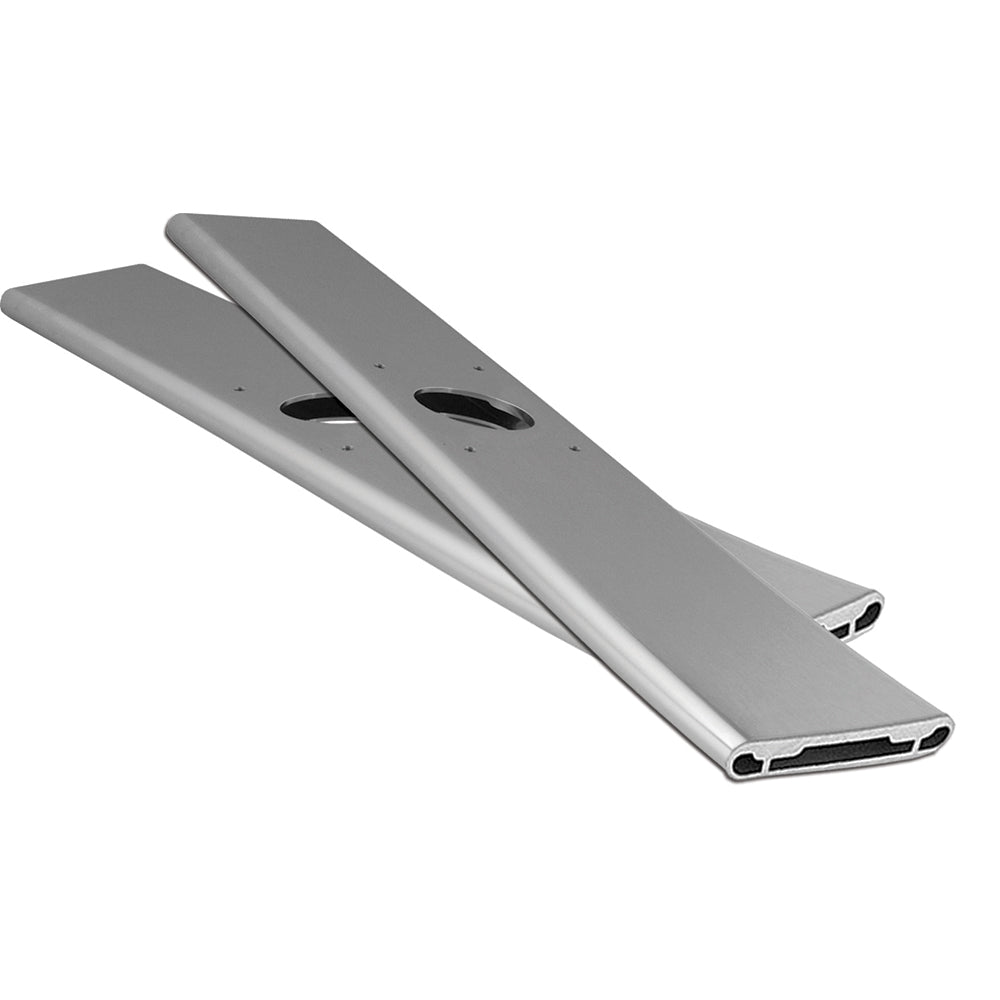 TACO Marine, TACO T-Top Extrusion Plate Pre-Drilled f/Grand Slams - 30" - Pair
