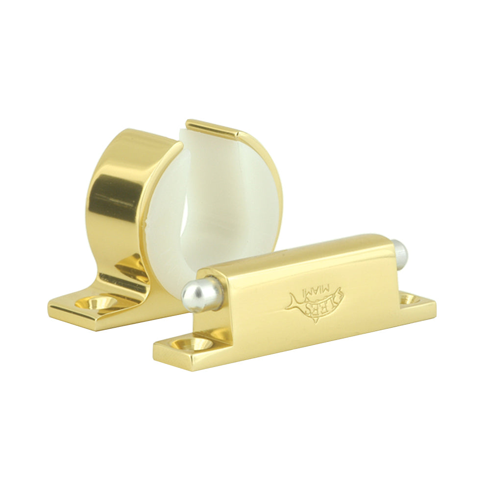 Lee's Tackle, Lee's Rod and Reel Hanger Set - Avet 50W - Bright Gold