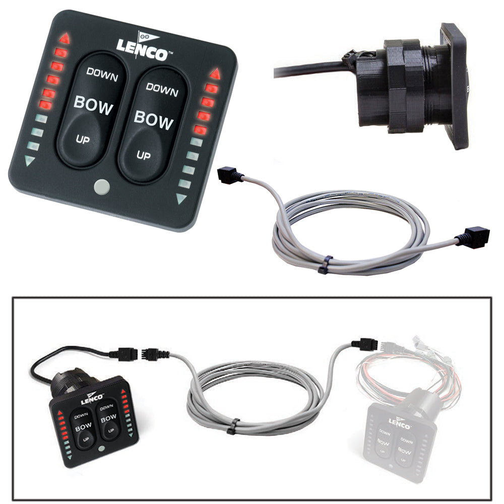 Lenco Marine, Lenco Flybridge Kit f/ LED Indicator Key Pad f/All-In-One Integrated Tactile Switch - 20'