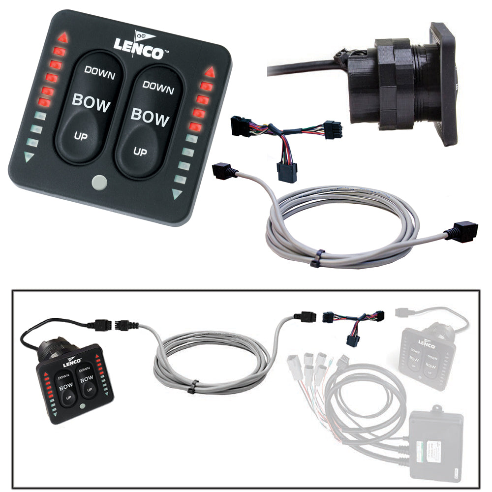Lenco Marine, Lenco Flybridge Kit f/LED Indicator Key Pad f/Two-Piece Tactile Switch - 30'
