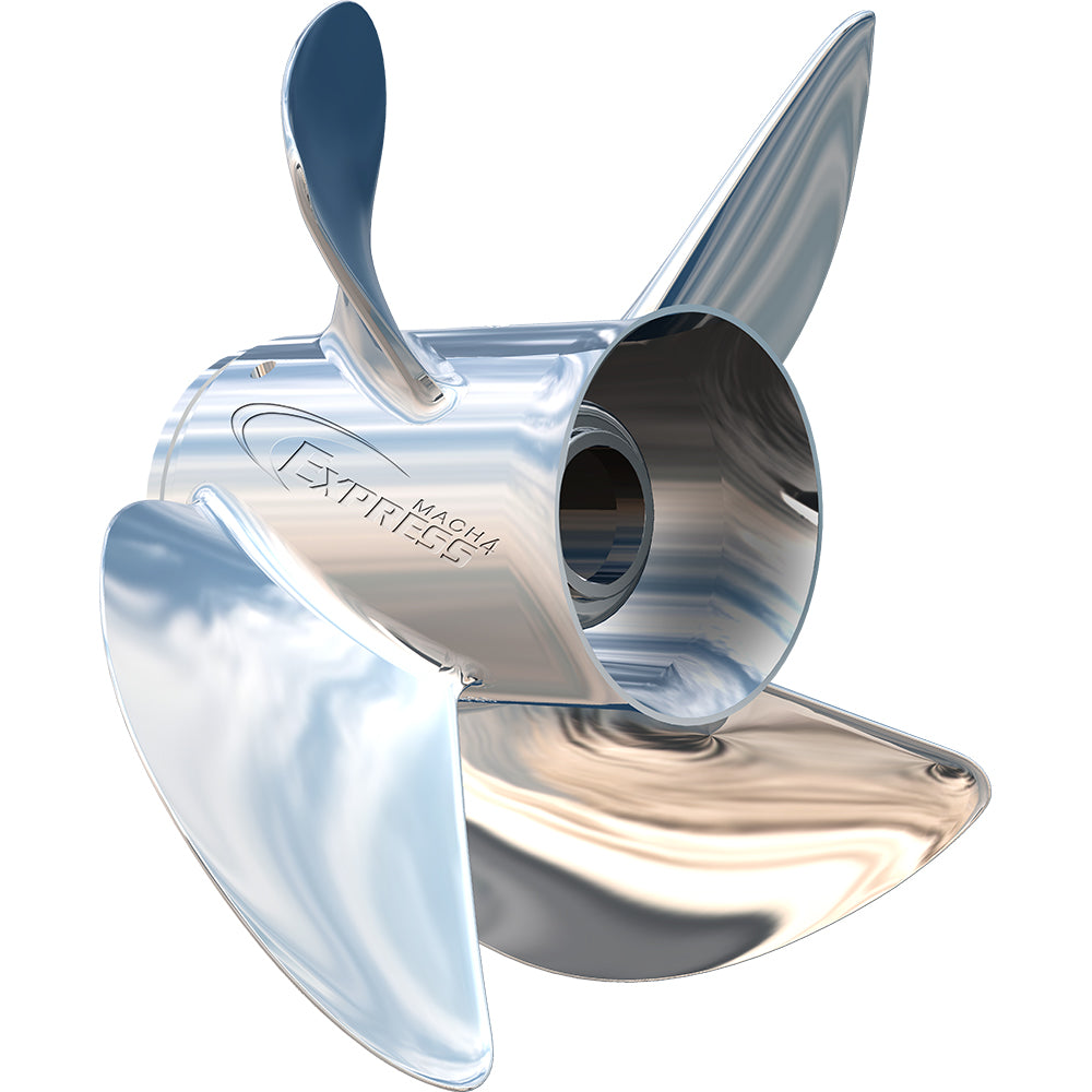 Turning Point Propellers, Turning Point Express® Mach4™ - Right Hand - Stainless Steel Propeller - EX1/EX2-1413-4 -