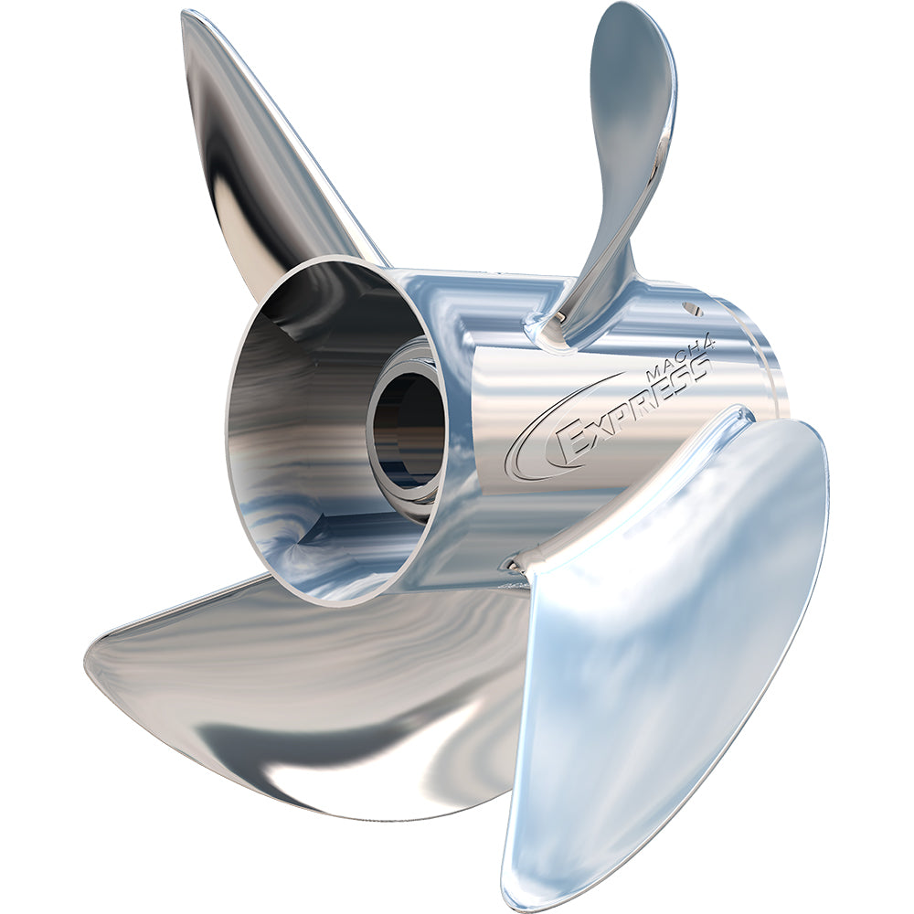 Turning Point Propellers, Turning Point Express® Mach4™ - Left Hand - Stainless Steel Propeller - EX1/EX2-1315-4L -