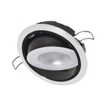 Lumitec Mirage Positionable Down Light - Warm White Non-Dimming - Hi CRI - White Bezel