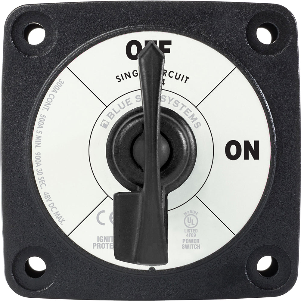 Blue Sea Systems, Blue Sea 6004200 Single Circuit ON-OFF w/Locking Key - Black