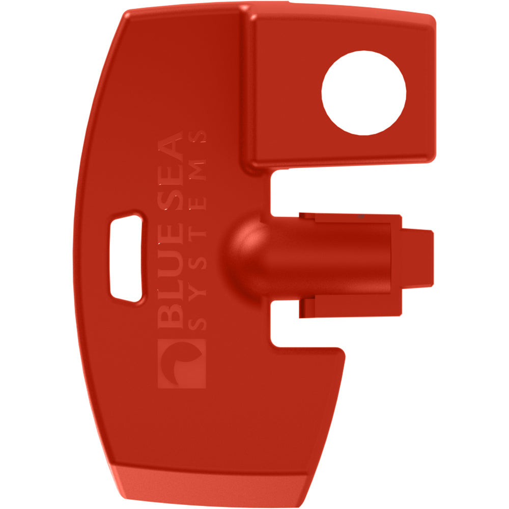 Blue Sea Systems, Blue Sea 7903 Battery Switch Key Lock Replacement - Red