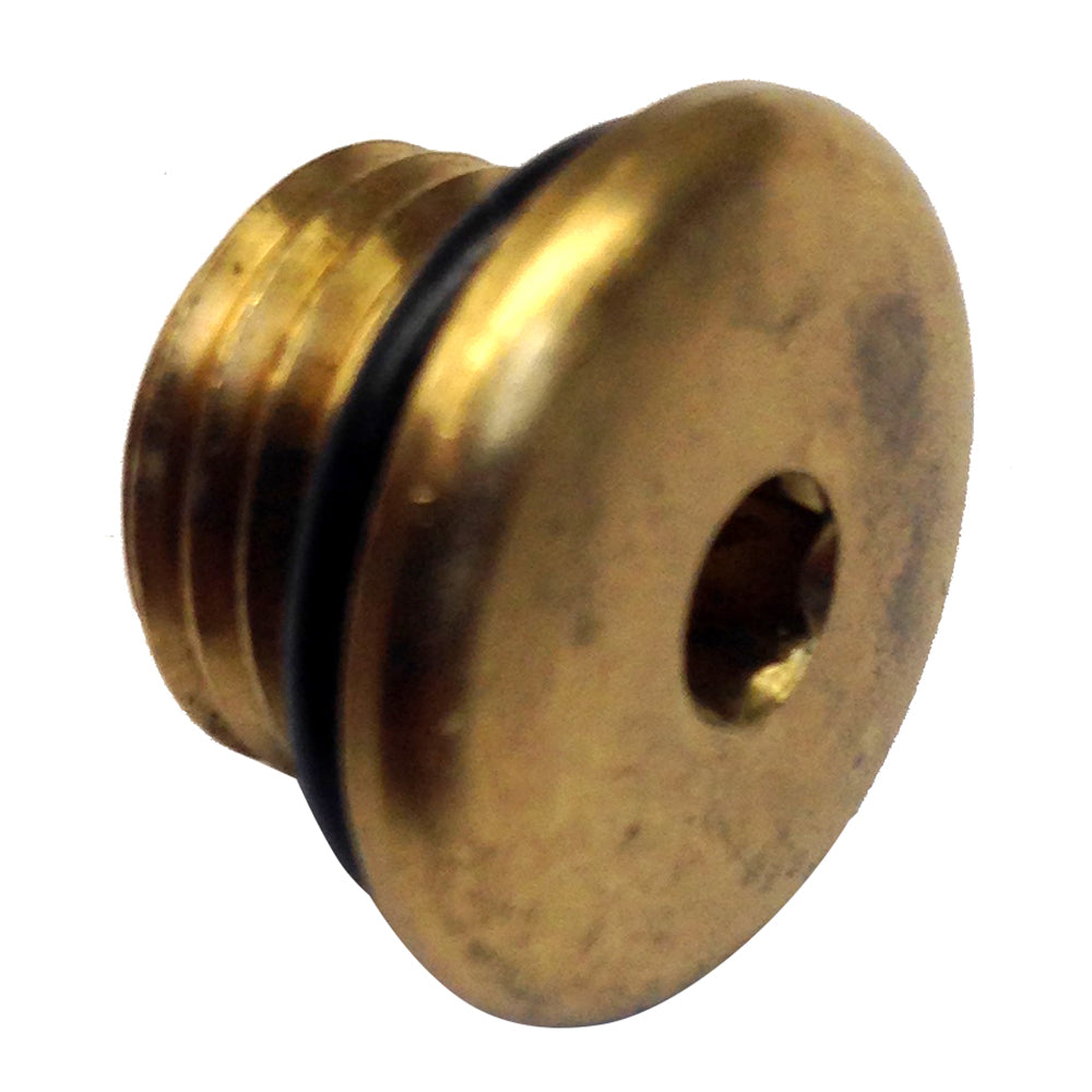 Uflex USA, Uflex Brass Plug w/O-Ring for Pumps