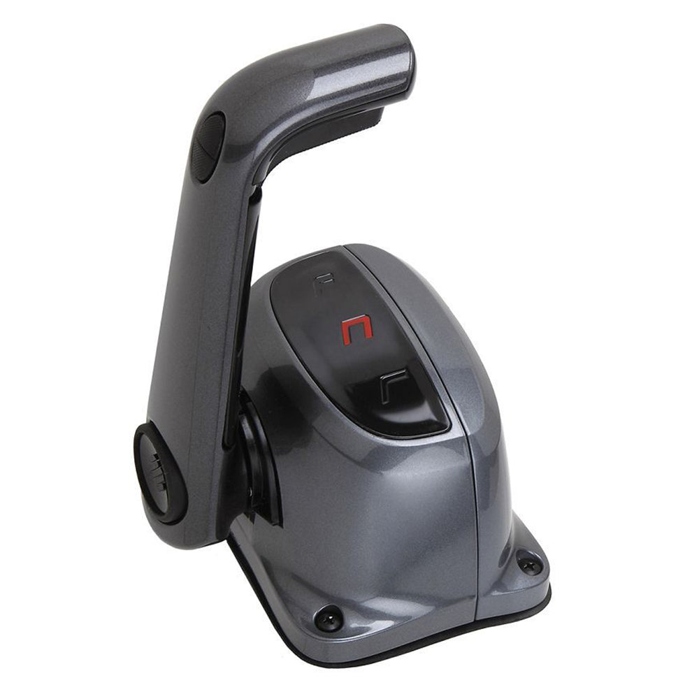 Uflex USA, Uflex Single Lever Top Mount Control w/Neutral Lock & Trim Switch - Black