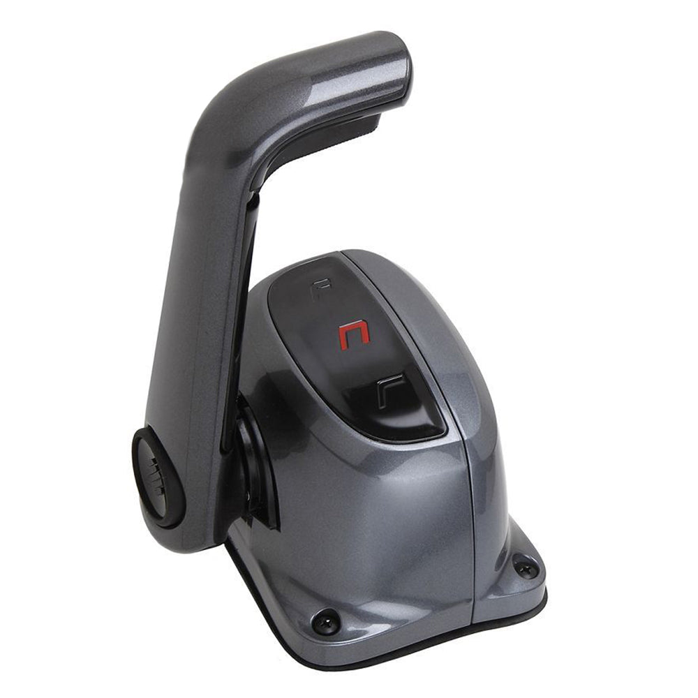 Uflex USA, Uflex Single Lever Top Mount Control w/Neutral Lock - No Trim Switch - Black
