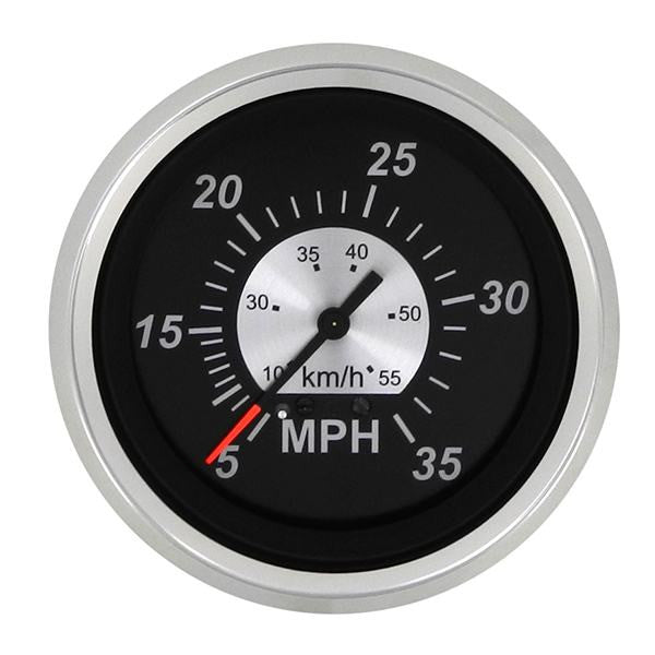 Sierra, Speedo Kit Black Sterling 3 35 Mph
