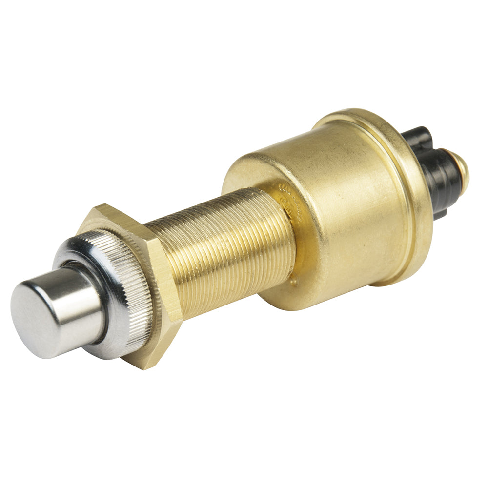 BEP Marine, BEP 2-Position SPST Heavy-Duty Push Button Switch - OFF/(ON) - 35 Amp