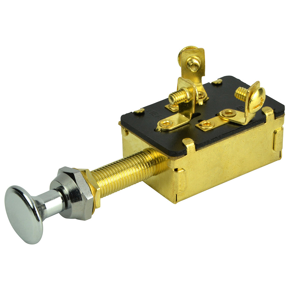 BEP Marine, BEP 3-Position SPDT Push-Pull Switch - OFF/ON1/ON1 & 2